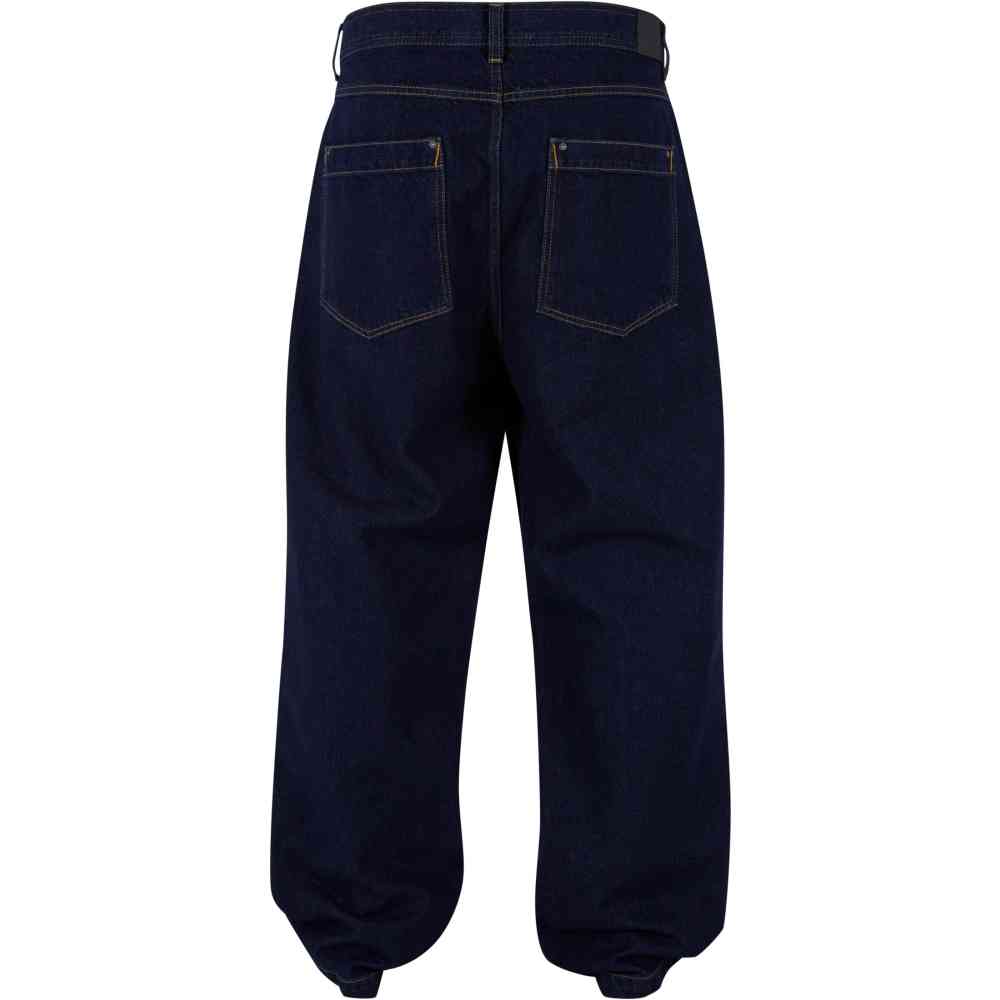 Dangerous DNGRS - Baggys Broek rechte pijpen - Donkerblauw
